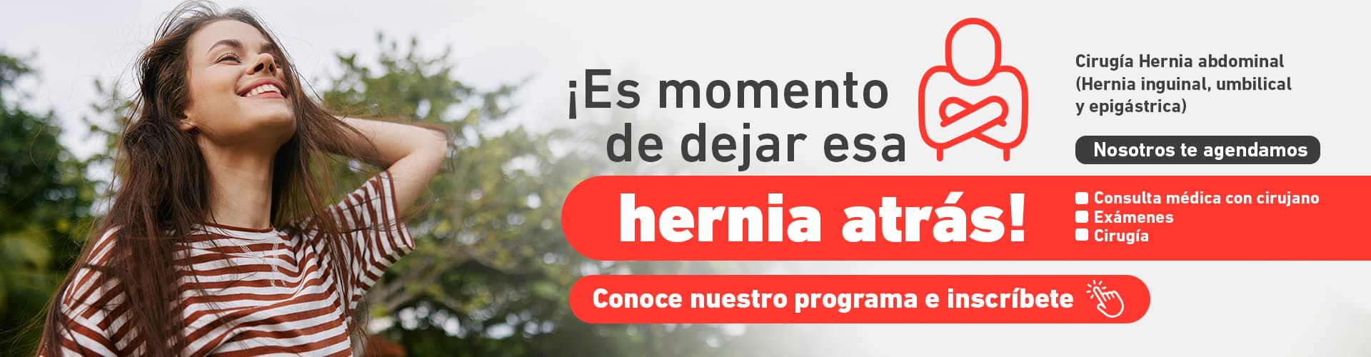 Cirugía hernia abdominal