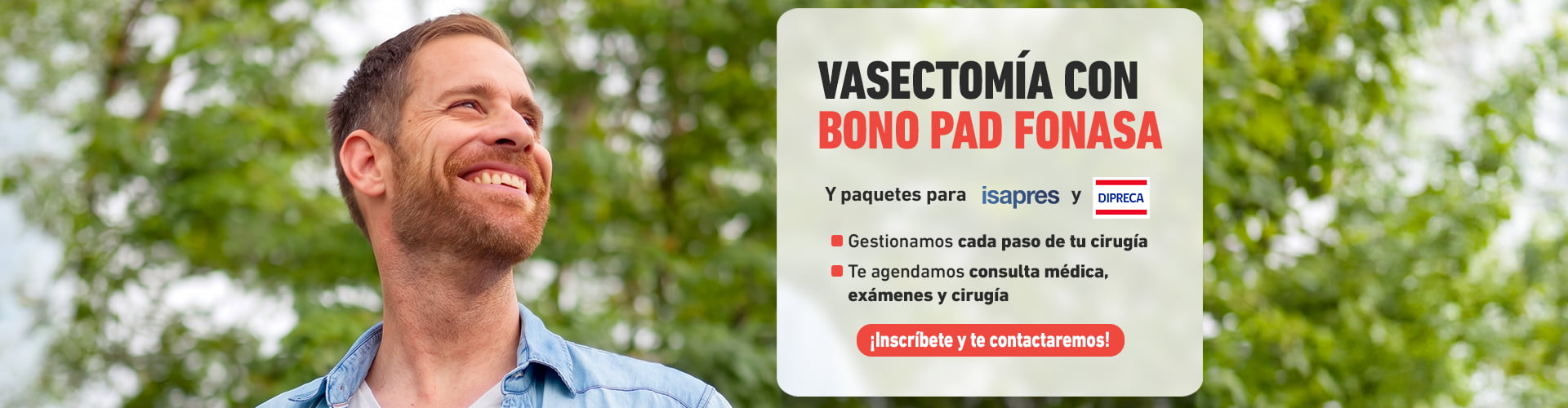 Vasectomía a valor conocido