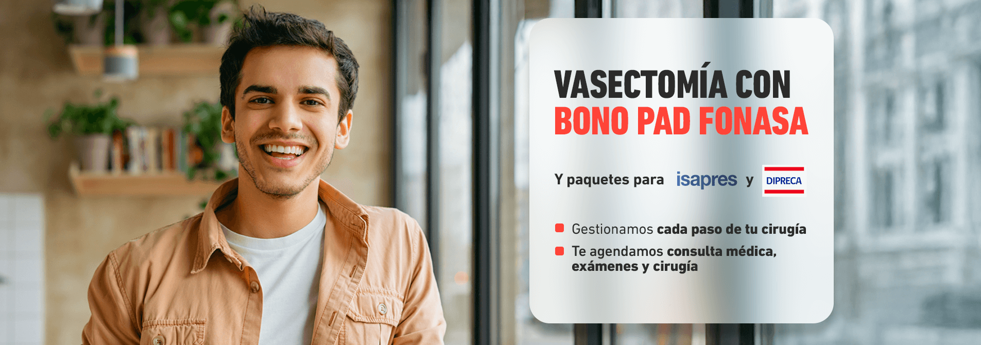 Vasectomía a valor conocido